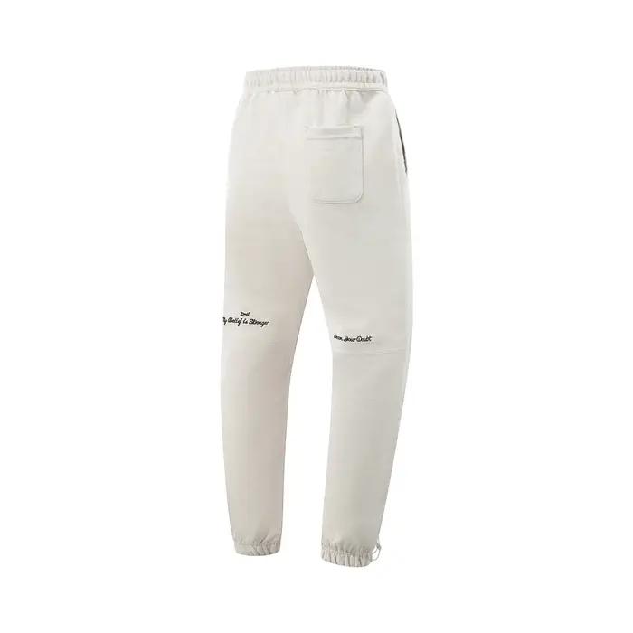 Li-ning pantalon Wade homme chaud au hiver polaire coupe ample 74% coton 26% Polyester doublure pant