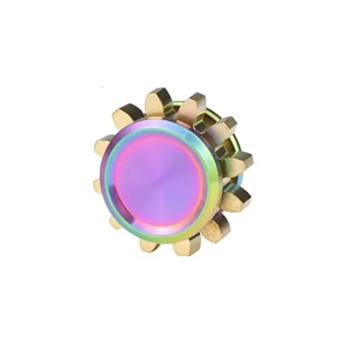 Fidget Spinner Mini Gyroscope à engrenages métalliques, jouet anti-Stress Portable pour adultes, ant