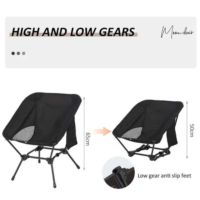 Tabouret de pêche de plage à Structure carrée, chaise pliante de Camping pratique à quatre coins, ch