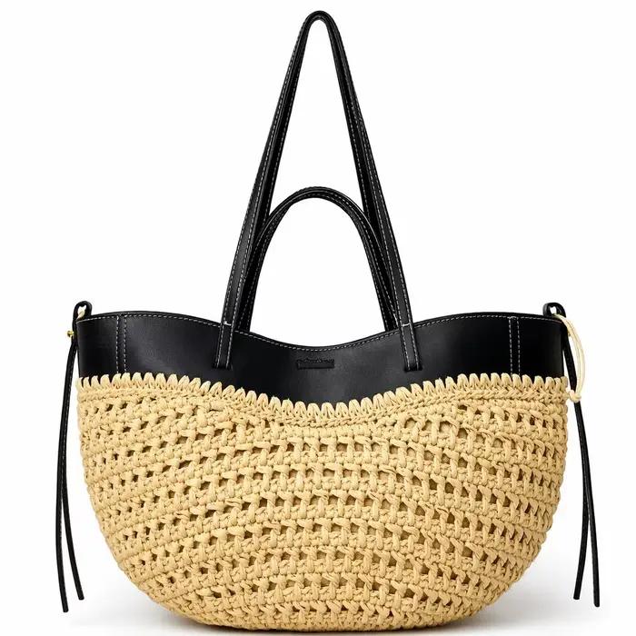 Sacs à langer simples et élégants de couleur unie pour femmes, sac à bandoulière minimaliste, sac de