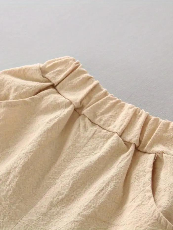 Ensemble d'été pour nourrissons et tout-petits, imprimé complet, petit motif de dinosaure, short à m