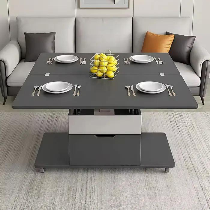 Bureau Texture lisse panneau ferme couleur douce Base solide forme pratique configuration de travail