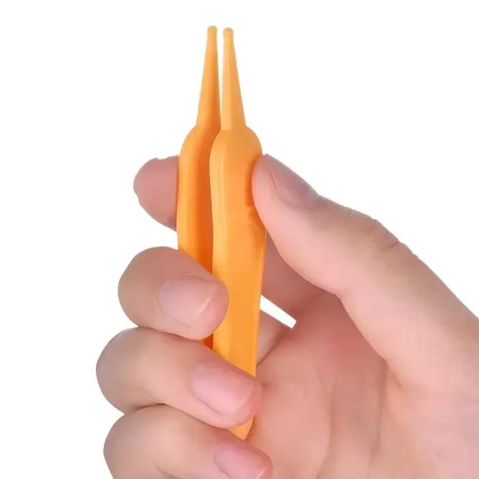 Pincettes en plastique pour bébé, outil de nettoyage du nez, pincettes de sécurité pour enfants, pin