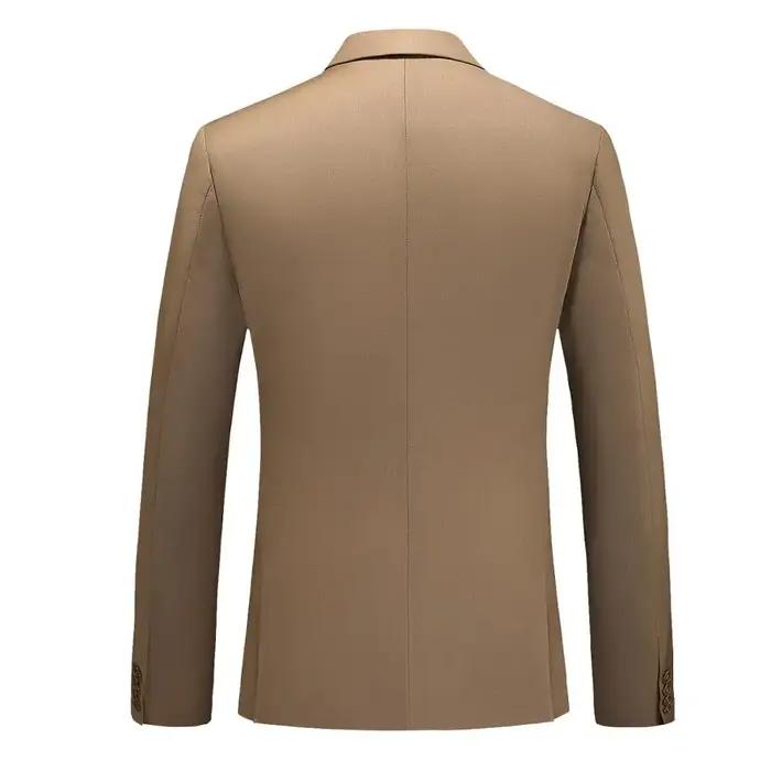 Costume de smoking de Style britannique pour hommes, costume de cérémonie à Double boutonnage, vêtem