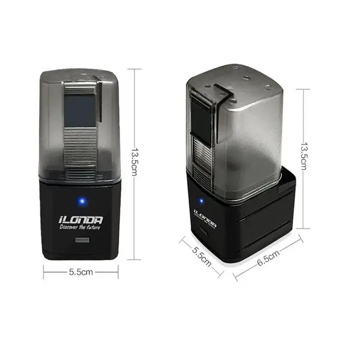 Mangeoire automatique pour poissons d'aquarium, haut-parleur intelligent sans fil, télécommande voca