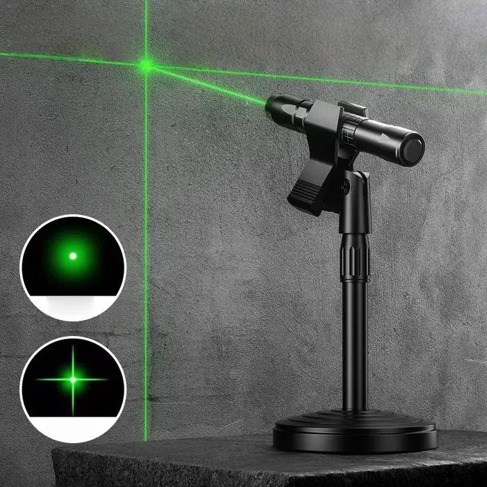 Outil laser auto-nivelant : niveau laser à lignes transversales, pointeur de positionnement infrarou