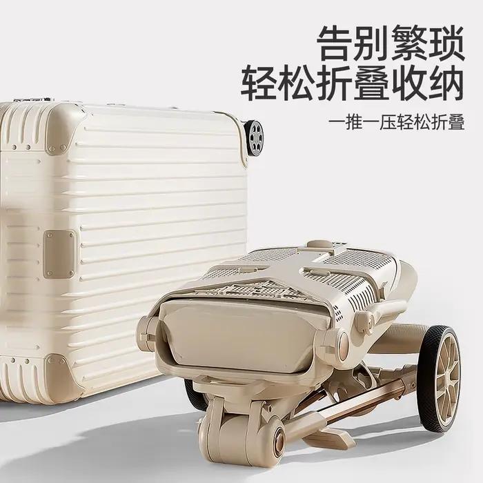 Poussette inclinable et pliable pour bébé avec grand angle de vision pour promenades quotidiennes et voyages flexibles pour nouveau-nés et bébés