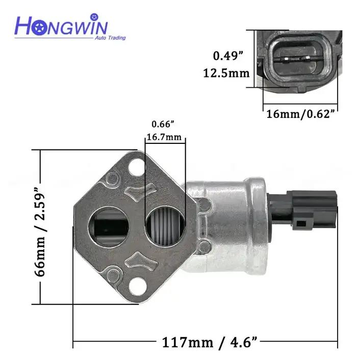 Valve de commande d'air de ralenti XS4U9F715DB, pour Ford Fiesta 1999-2008 - Focus 1998-04 - Ka Puma