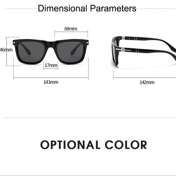 Nouvelles lunettes de soleil polarisées à couleurs variables pour hommes et femmes 2025, pour la con