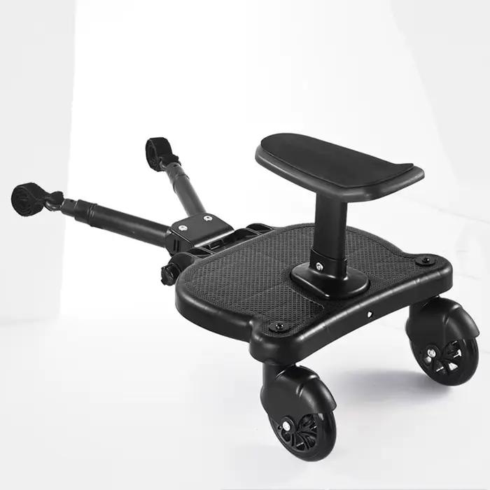 Adaptateur de pédale de poussette 2 en 1, support créatif, peut contenir 55lb, planche sur pied, con