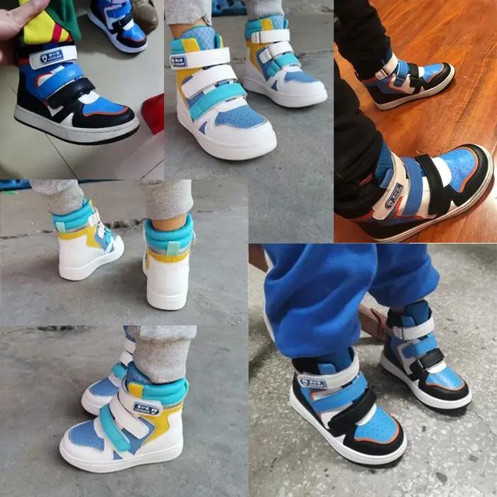 Ortoluckland – chaussures en cuir pour enfants, baskets d'école décontractées pour bébés garçons, bo