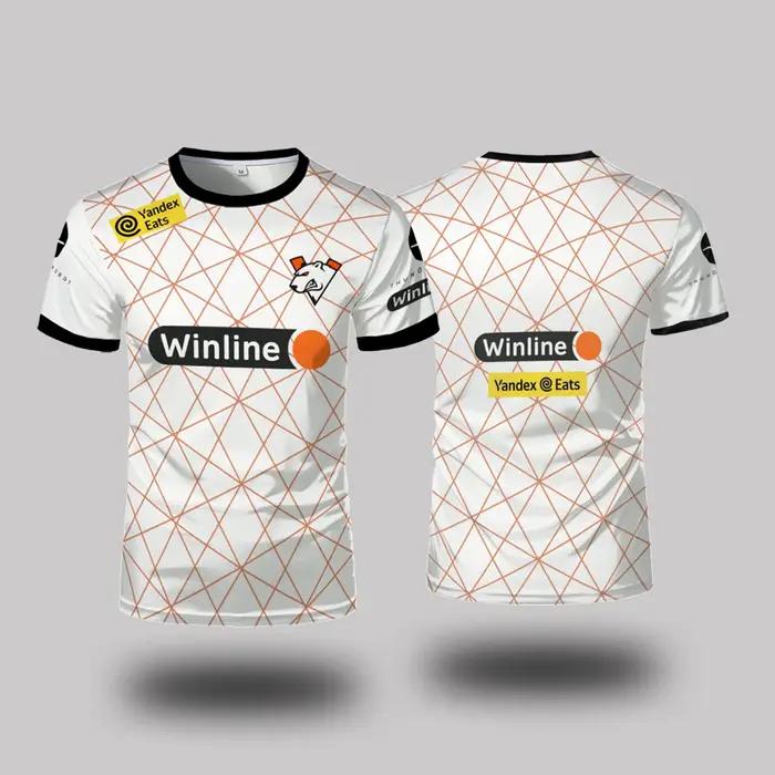 T-shirt décontracté à col rond, uniforme du club Virtus.Pro Esports, pour hommes et femmes, idéal po