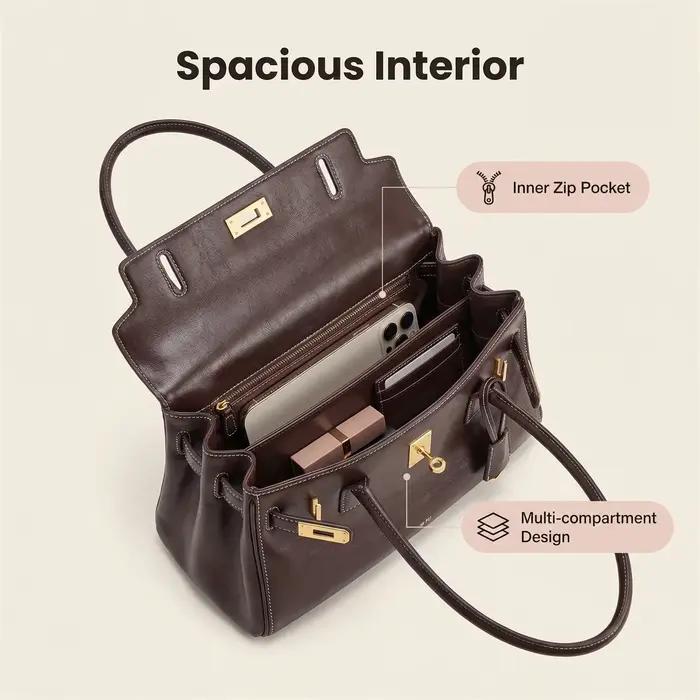 Nouveau sac à main en cuir souple pour femme JW PEI, tendance, avec boucle de verrouillage, petit de