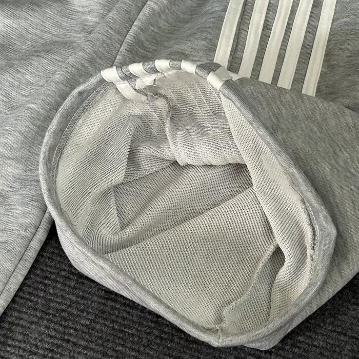 Ensemble deux pièces ample de Style collège rétro américain, faux pantalon de salle de bain à Double