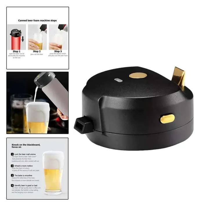 Machine à mousse de bière en conserve portable, utilisation spéciale pour la bière en conserve, mach