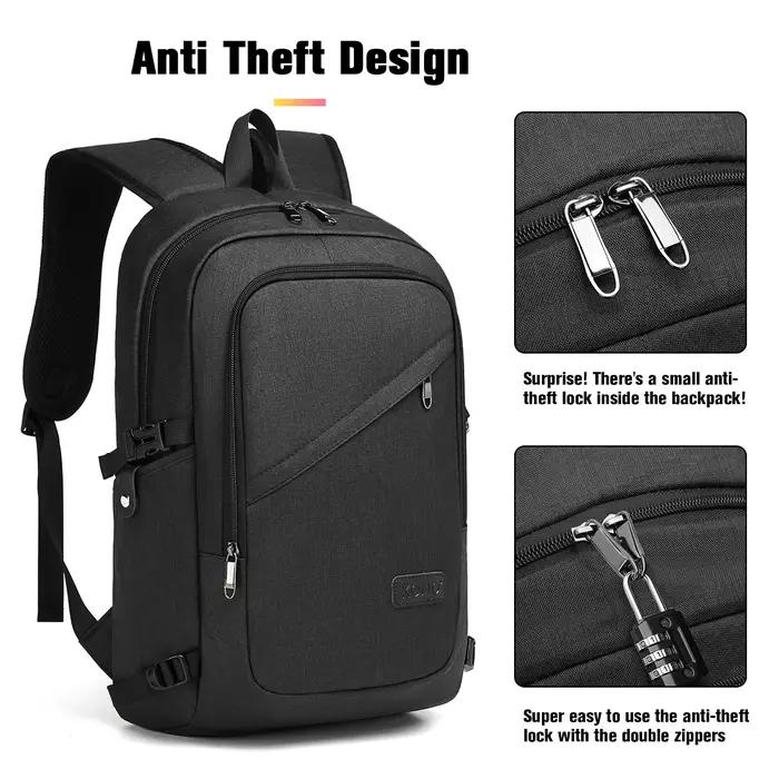 Kono-Ordinateur portable antivol SR pour voyage, travail d'affaires, conception de sécurité informat