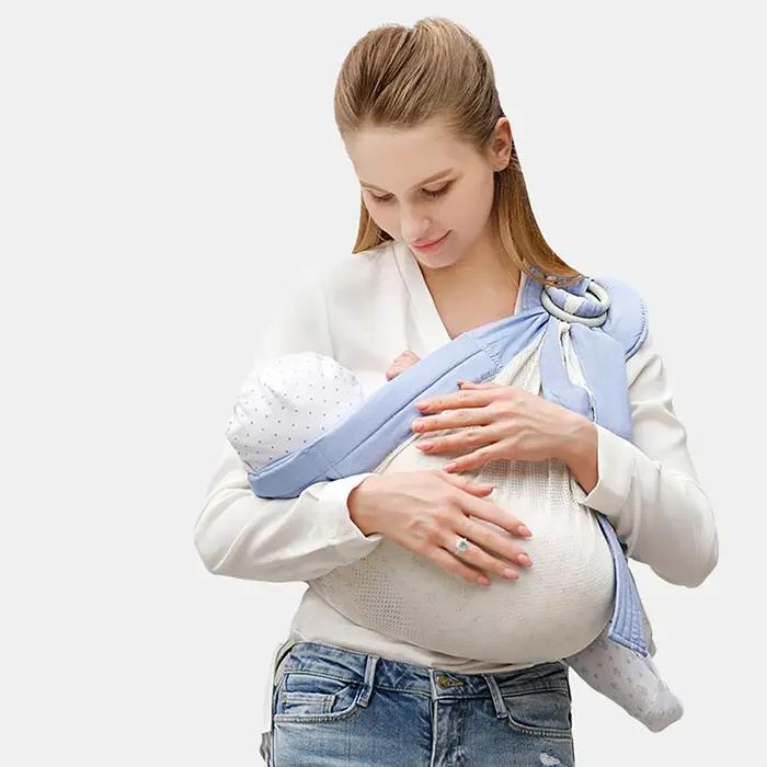 Écharpe Circulaire Multifonction Electrolux pour Bébé Tissu Coton Doux Siège Hipseat Nouveau-Né Occasions Spéciales Nouveaux Parents