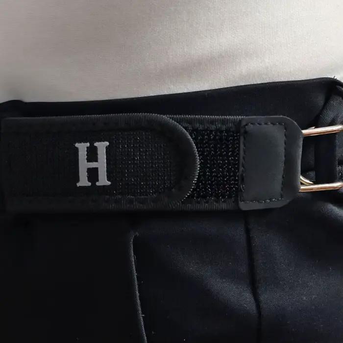 Ceinture élastique réglable sans boucle pour hommes, 1/2 pièces, avec crochet, ceinture décontractée
