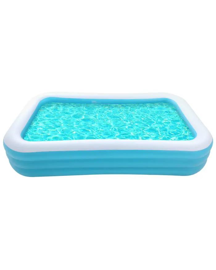 Piscine gonflable 120 × 72 × 22 pouces, centre de natation gonflable pour l'extérieur, l'arrière-cou
