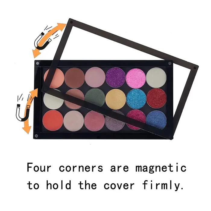 Coosei – nouvelle Palette de fard à paupières magnétique, acrylique, vide, étanche, haute brillance,