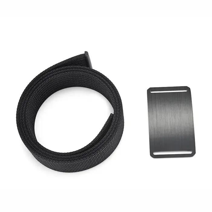 Boucle en aluminium ceinture en Nylon nouvelle ceinture extérieure hommes décontracté toile tissé ce