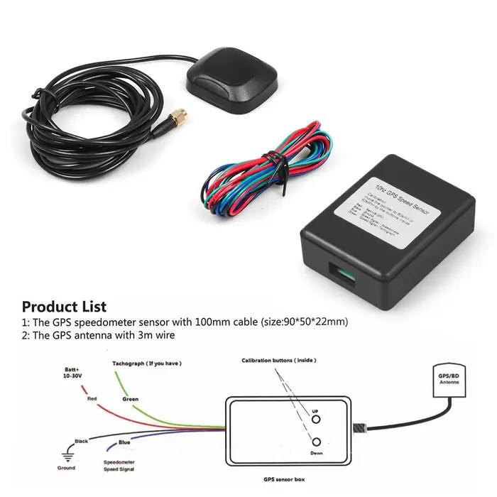 Adaptateur de capteur de compteur de vitesse GPS universel, émetteur de vitesse, voiture, camion, ba