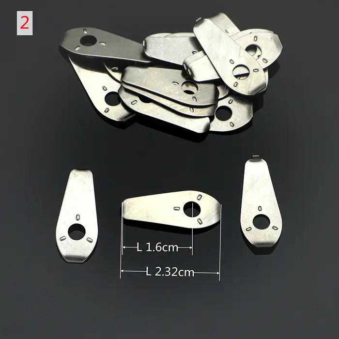 Johonneur Métalliques pour Cuir oral elu, Mélange de Tailles, Accessoires pour Ciseaux de Coiffure,