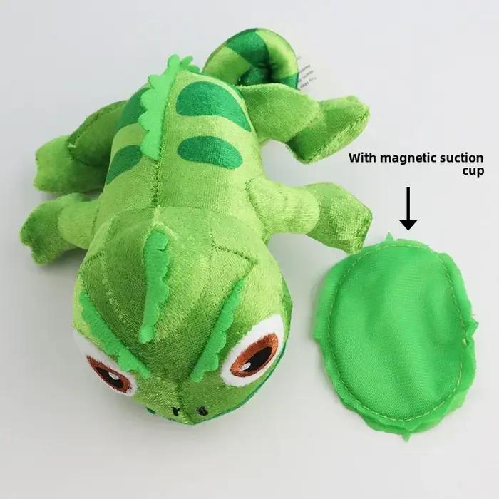 2026 Pascal Raiponce Caméléon Couché Épaule Peluche Jouet Peluche Poupée Jouets Kawaii Pascal Décor