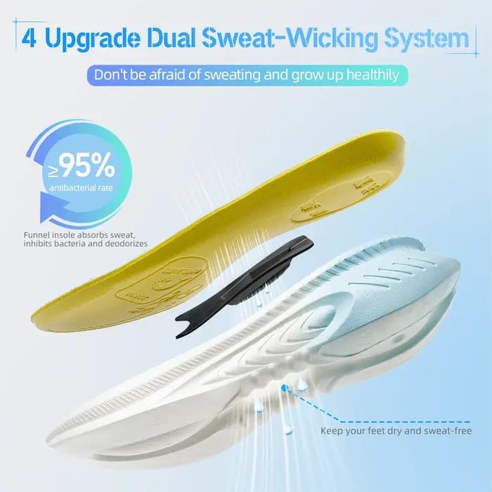 ONEMIX – chaussures de sport imperméables et absorbant les chocs pour enfants, légères, respirantes,