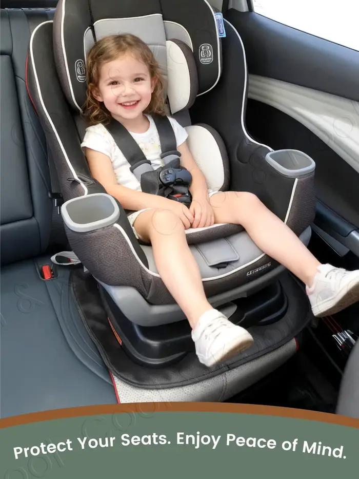 Protège-siège auto, housse imperméable et anti-rayures pour sièges auto enfant - Protection intégrale