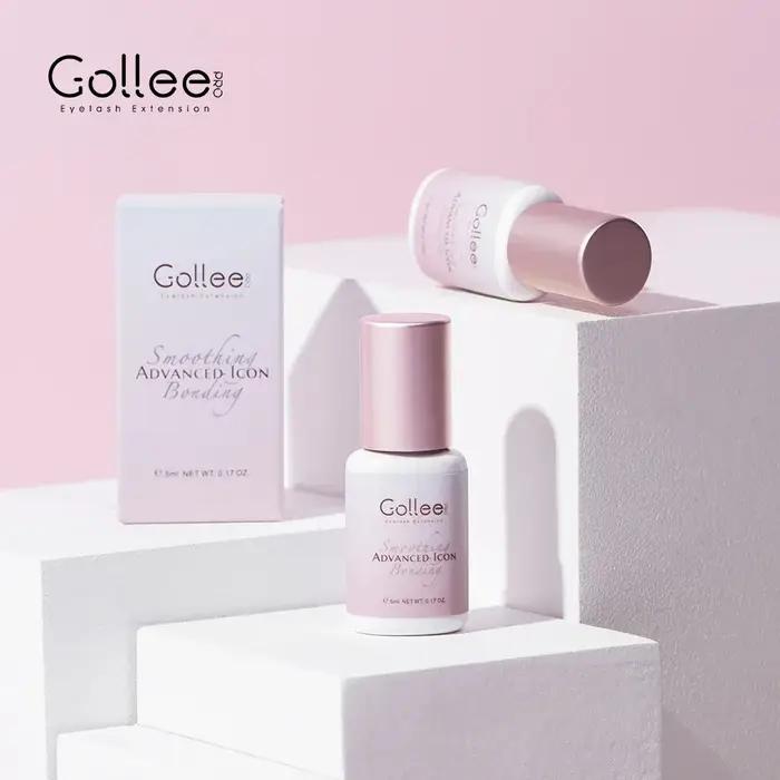 Gollee 10/12 pièces colle à cils gelée poudre colle 5ml Extension de cils Supplie outils de maquilla