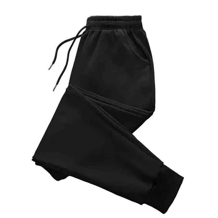 Hommes pantalons de survêtement de haute qualité cordon couleur unie pantalons de survêtement toutes
