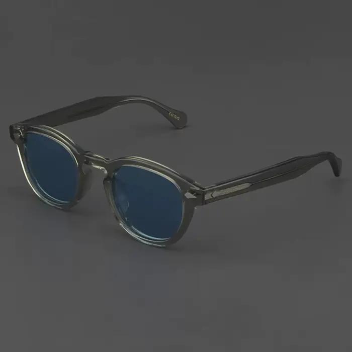 Lunettes de soleil polarisées Johnny Depp pour hommes et femmes, marque Lemtosh, monture vintage en