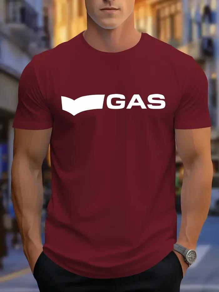 T-shirt à manches courtes et col rond pour hommes, 100% pur coton, à la mode, sport décontracté, amp
