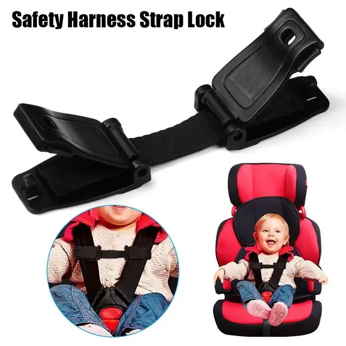 Ceinture de sécurité de voiture, sangle réglable, harnais de sécurité pour chaise haute, verrouillag