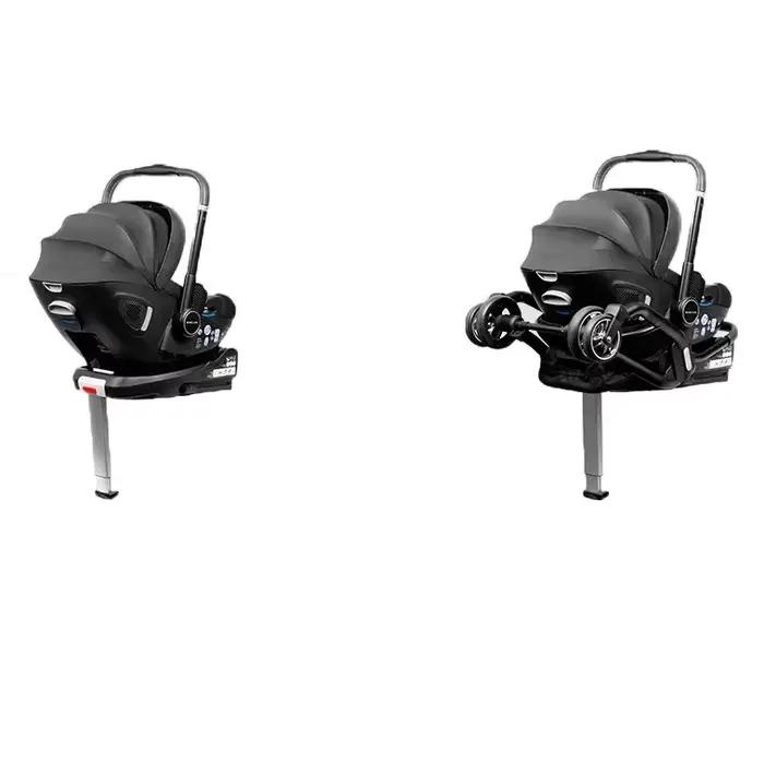 Poussette 4 en 1 pour bébé, siège auto pour enfants, poussette luxueuse pour nouveau-né, légère et p