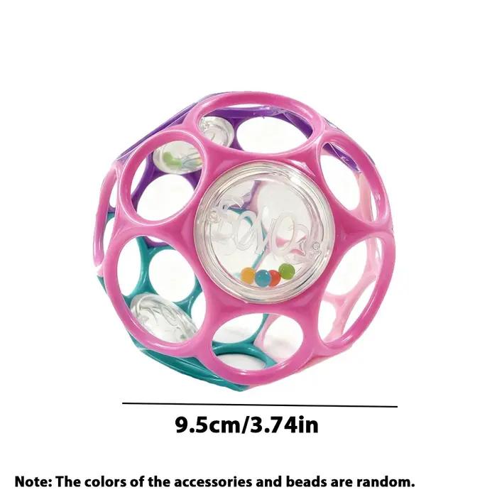 Hochets de boule de préhension doux pour bébé, avec cloche, jouet sensoriel éducatif pour l'éducatio