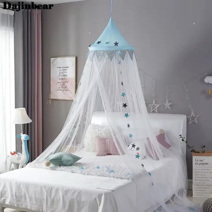 Moustiquaire de lit pour bébé rideau de chambre de fille protection anti-moustiques élégante décoration de chambre enfant occasion spéciale