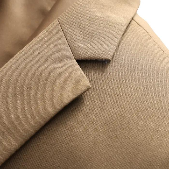 Costume de smoking de Style britannique pour hommes, costume de cérémonie à Double boutonnage, vêtem
