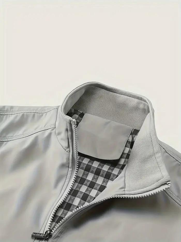 Veste grande taille pour hommes, manteau grande taille décontracté, veste fine de printemps et d'aut
