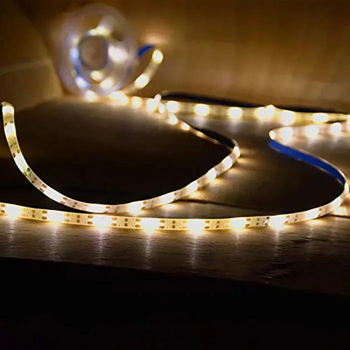 Bande lumineuse solaire extérieure à LED, bande lumineuse étanche IP65, adaptée à la décoration de l