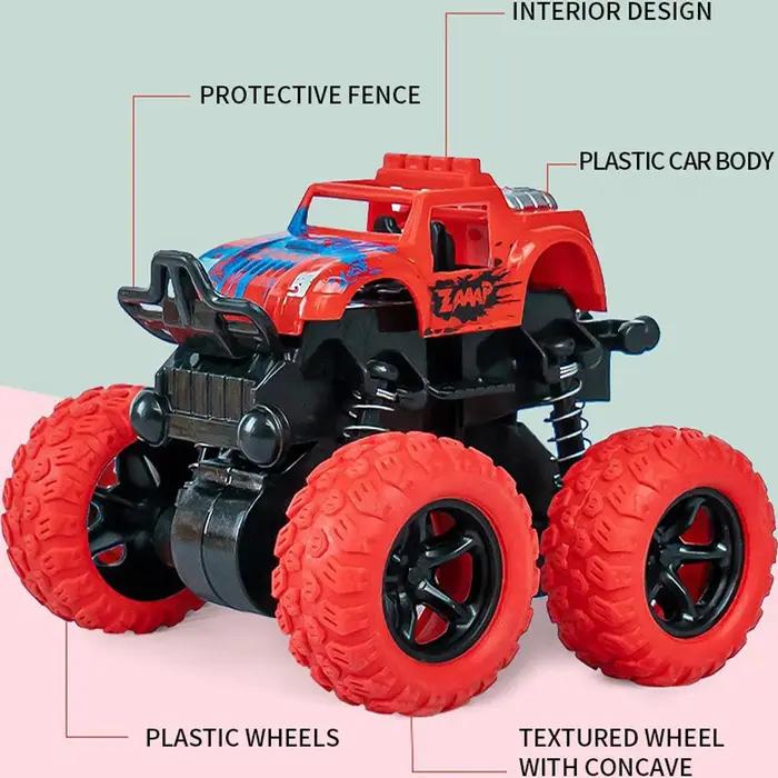 Jouets pour véhicules tout-terrain à inertie, 4 pièces/2 pièces/1 pièce, adaptés aux cadeaux d'hallo