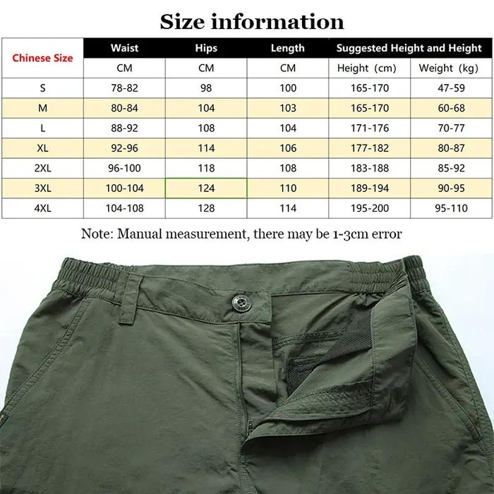 Pantalon Cargo Long Imperméable pour Homme, Vêtement d'Extérieur Respirant, Style Militaire FJMale à