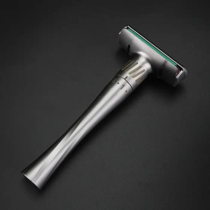 XUANFENG-Rasoir à lame double face en alliage de zinc pour homme, couteau à main traditionnel, boîte