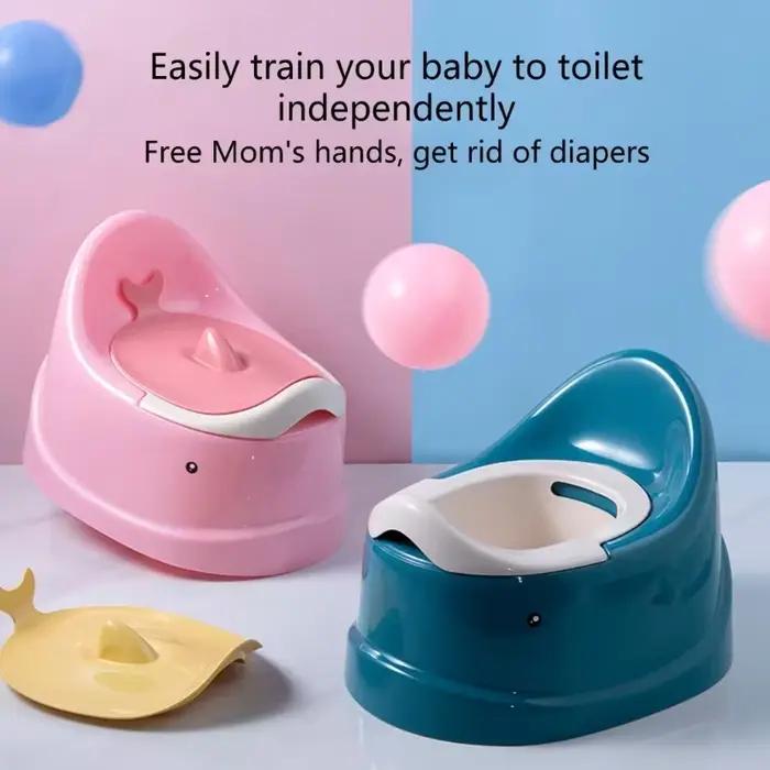 Pot d'entraînement portable pour voyage bébé - Fond ovale stable et antidérapant pour la sécurité