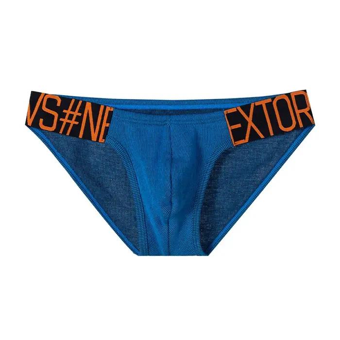 Sous-vêtements respirants en coton pour hommes, culottes à la mode, fourche haute, caleçons, OR6242
