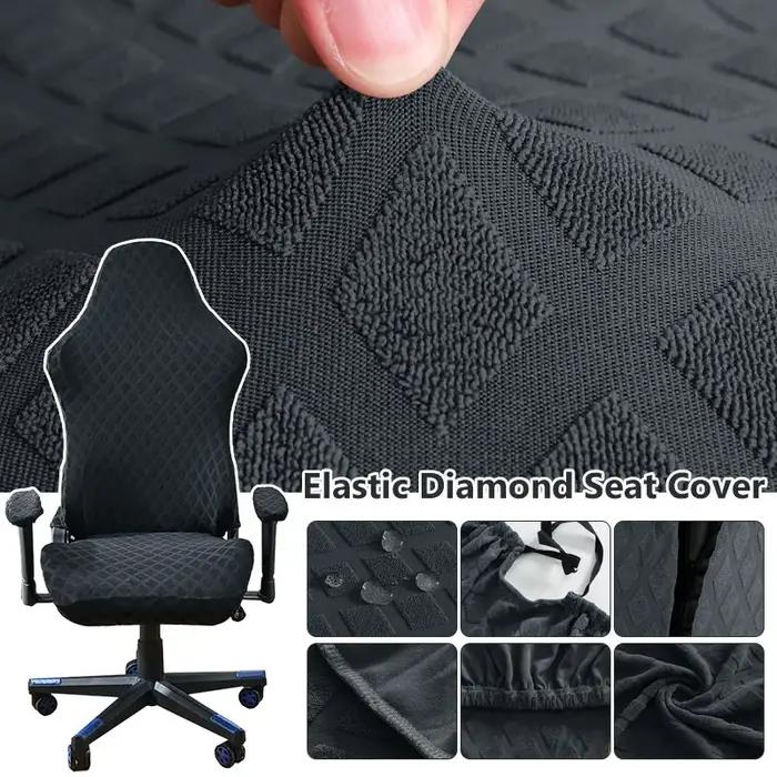 Housse de chaise de jeu en Jacquard polaire élastique, extensible, anti-poussière, housse de protect