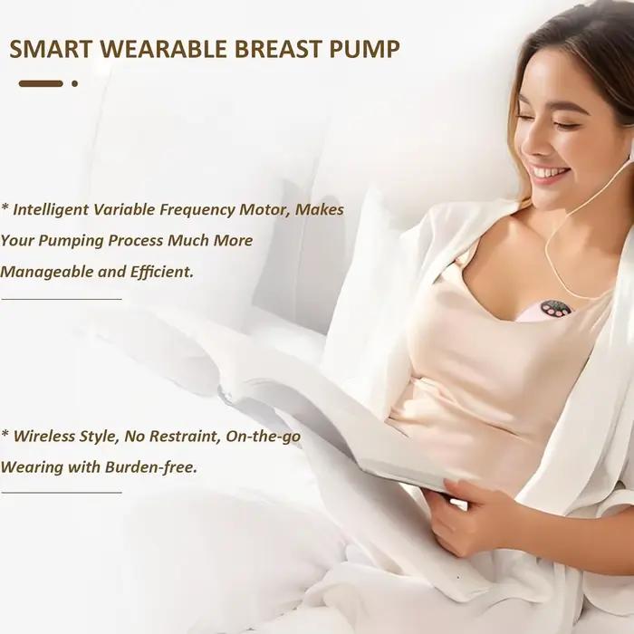 Tire-lait portable mains libres électrique - Avec chauffage et stérilisateur UV option sans fil