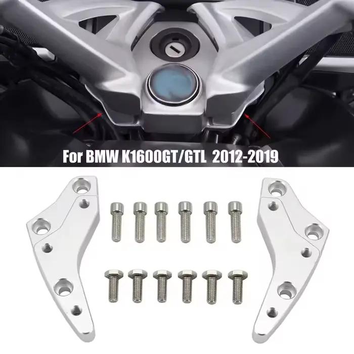 Rehausseurs de guidon de moto en alliage d'aluminium, adaptateurs de hauteur de 18mm pour BMW K1600G
