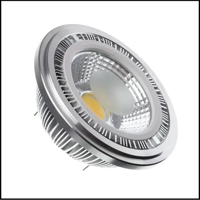 Lampe LED AR111 à intensité variable, 10W GU10 G53, lampes halogènes de remplacement, 15W, ampoules